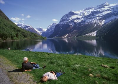 Relax en Lovatnet