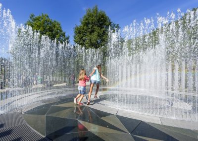 Fuente Noruega en Verano