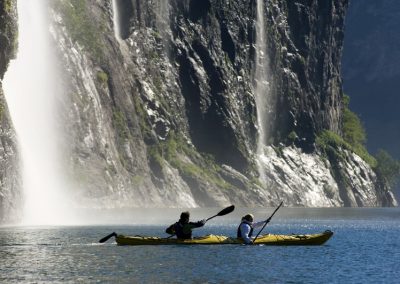 Grandes Cascadas en el Fiordo de Romsdal