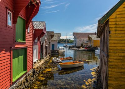 Casas de Colores en Noruega