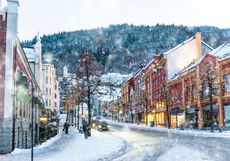 Puente de Diciembre en Noruega