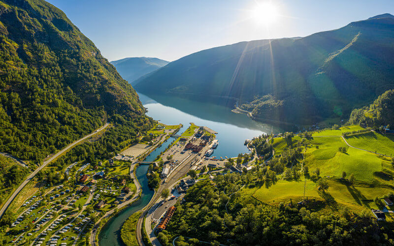 noruega en verano