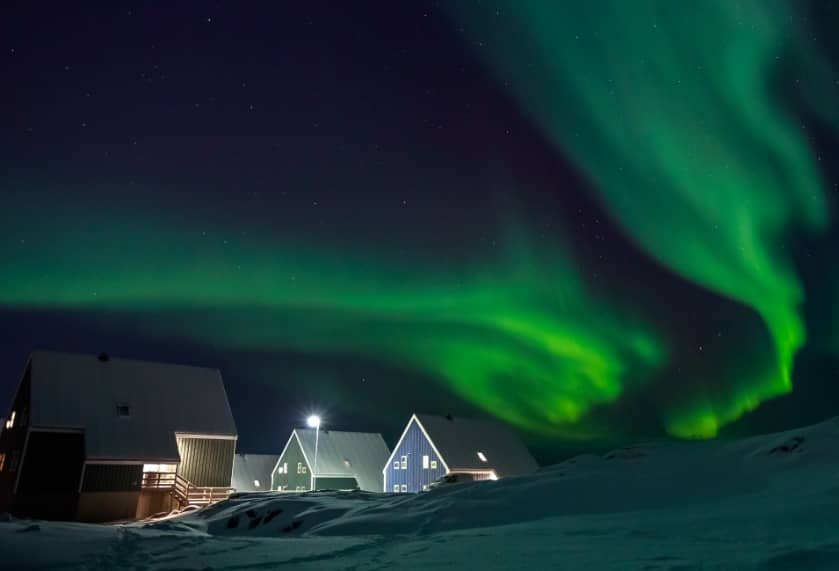 cómo se forma la aurora boreal