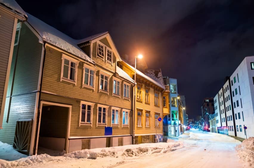 Storgata, la calle más transitada de Tromso
