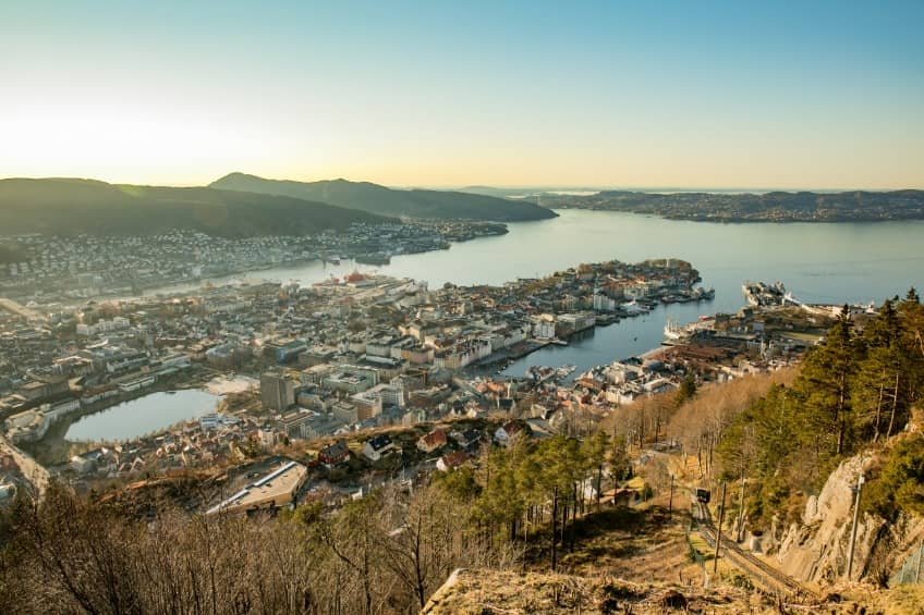 El Monte Fløyen: Un Increíble Mirador