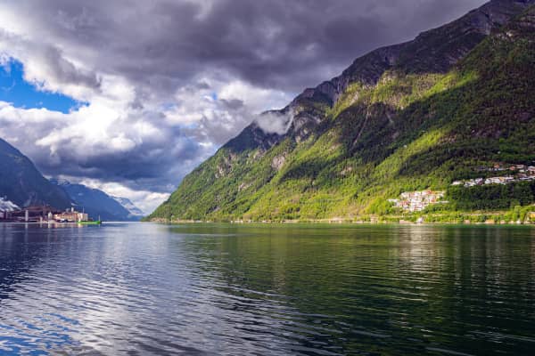 Rutas en bici por el fiordo de Hardanger